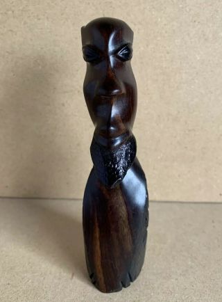 Hand Carved Wooden African Tribal Man Statue Figure 6” Tall