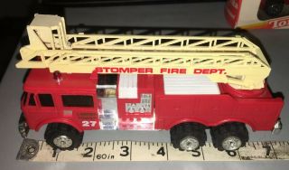 Vintage Schaper Stomper Road Kings Semis Fire Dept Truck Ladder Tower 27
