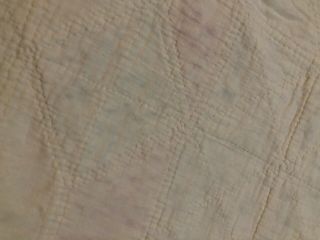Vintage Quilt Patchwork Handmade 61 x 77” No Damage 3