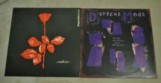 Depeche Mode - Violator / Songs Of Faith And Devotion 2 Lp Vinyl Russia