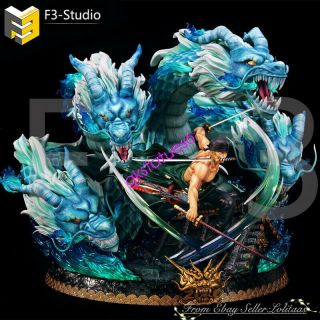 F3 - Studio Gk One Piece Roronoa Zoro Pop 1/8 Scale Gk Collector Statue Limited