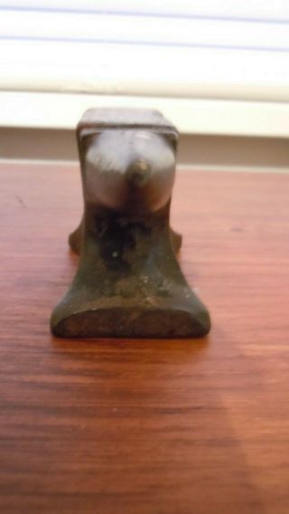 Small Vintage Jewelers Bench Anvil 4 1/2” Cast Iron Mini Vintage 2