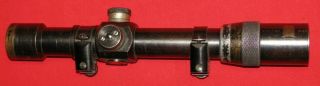 Vintage Wwii " Pe " Russian Sniper Scope With Focusing From 1936