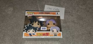 Funko Pop Dragonball Z Goten & Trunks Fusion 2 Pack Funimation Exclusive