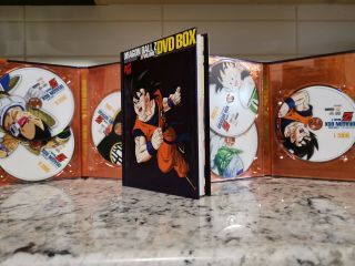 Dragon Ball Z Dragon Box Volumes 1 - 7 DVD Complete Set Condition: Great 3