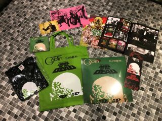 Goblin Dawn Of The Dead 2 Cd & Green Vinyl Record Lp & Tote Bag Limited 199