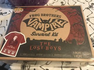 Funko Pop The Lost Boys David Vampire Box Bundle W/ Xl T - Shirt Target Exclusive