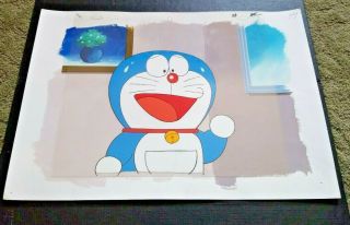 Doraemon Anime Production Cel Background,  Genga Nobita Fujiko Fujio Japan 57