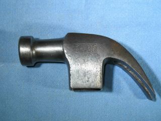 Vintage Plumb 16oz Claw Hammer Head Usa Woodworking Tool