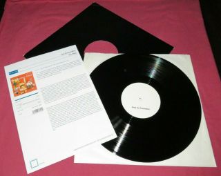 Elvis Presley Christmas Album,  White Label Promotion Lp,  Info Sheet Rca 2007 Ex