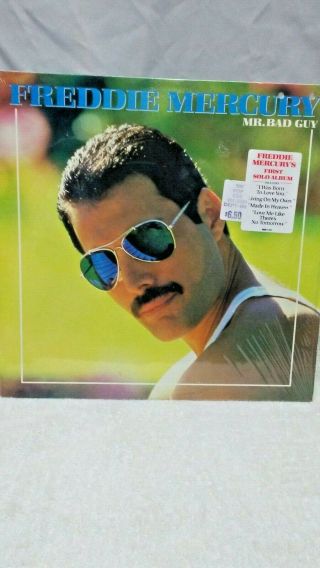Freddie Mercury 1985 Mr Bad Guy Album Cbs Columbia