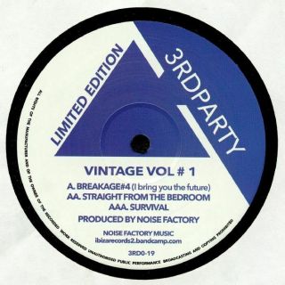 Noise Factory - Vintage Vol 1 (i Bring You The Future) - Vinyl (12 ")