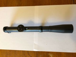A - G Hahn Cassel K - 98 Mauser Sniper Scope 3x Battle Field Relic & Claw Mount Rare