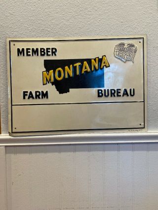 Farm Bureau Member Sign Montana