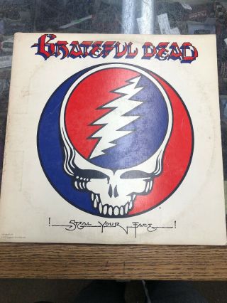 Grateful Dead Steal Your Face Vinyl Double Lp Record I - 344