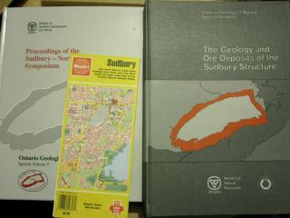 Sudbury Ontario Canada Geology Ore Mining Geological Books Survey Map Set