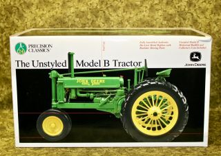 Ertl,  John Deere Unstyled Model B Tractor,  Precision Classics,  1:16 Scale.
