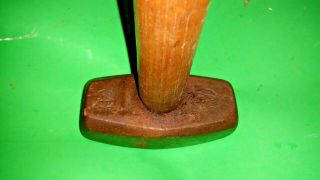 Vintage Atha 4 Lbs Lump Sledge Blacksmith Hammer Tool,  Shorty Handle