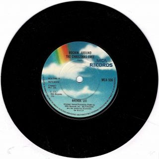 7 " Vinyl Brenda Lee Rockin Around The Christmas Tree / Cilla Black Bill Bailey