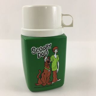 Vintage 1973 Scooby Doo Thermos Green Hanna Barbera Vintage Lunchbox