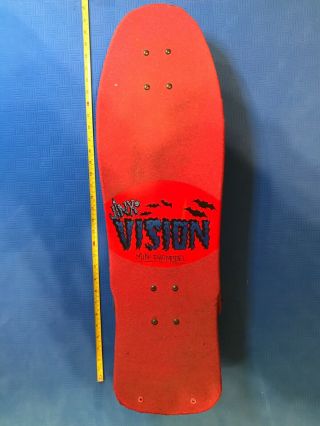 Vision " Jinx " Skateboard,  Vintage Tracker Trucks,  Vision Bullet Wheels