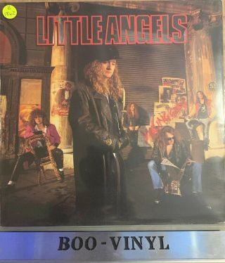 Little Angels Young Gods 1991 Heavy Metal Vinyl Lp Ex Con