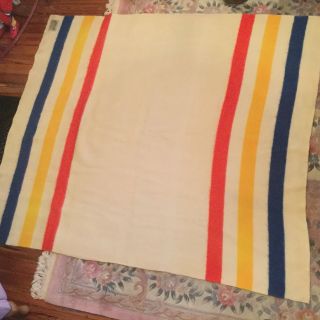 Vintage Orrlaskan 100 Wool Blanket 84”x73” The Orr Felt & Blanket Co