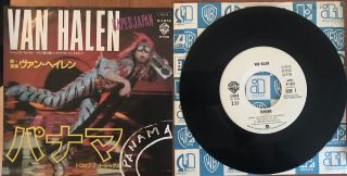 Van Halen - Panama / Drop Dead Legs Japan Promo 7 " Vinyl P - 1876