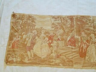Antique Romantic Wall Hanging Tapestry 56 - 1/2 