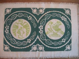 Folly Cove Designers Placemat Print " Bird In Hand " Dorothy Norton 1949 Mc
