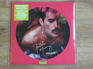 Freddie Mercury Never Boring Pic Disc - Only 2019 Copies 532 Queen