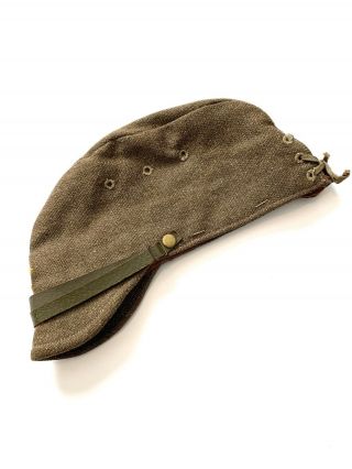 WW2 Imperial Japanese Army EM/NCO ' S Wool Uniform Hat w/ Star,  Complete 2