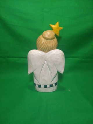 Adorable Eddie Walker Christmas Angel Holding Staff with 5 Point Star 3