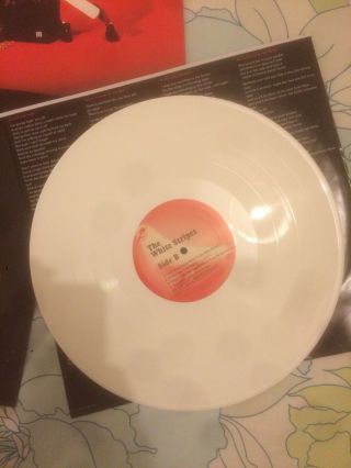 White Stripes Elephant - 2 X LP - Red White Vinyl Release 3