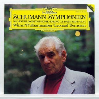 Bernstein - Schumann Symphonies Nos.  1 & 4 - Dg Digital 415 274 - 1 Ger Lp Nm,