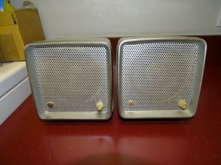 Pair,  Vintage Western Electric Type 106a Amplified Speakers