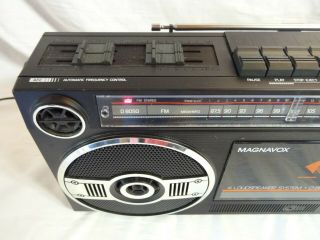 Vintage Magnavox D8050 Boombox Ghettoblaster 4 speaker system 2