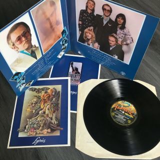 Elton John - Captain Fantastic Vinyl Lp Gatefold Album Djm Records 1st Press 75