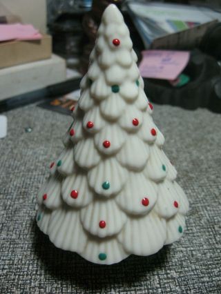 LENOX CHRISTMAS DECORATION SMALL 4 INCHES CHRISTMAS TREE MADE IN USA 2