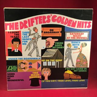 The Drifters Golden Hits 1973 Uk Vinyl Lp Best Of Greatest
