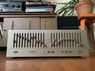 Pioneer Sg - 9 Graphic Equalizer Stereo Vintage 1980s.