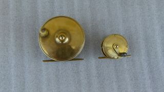 Vintage Brass Fly Fishing Reel in exceptional 2
