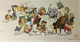Hanna Barbera Signed Hand Painted Limited Edition Cell