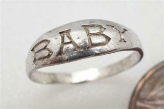 Cute Tiny Antique English Sterling Silver 