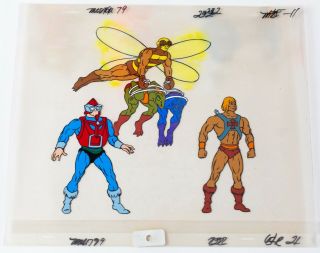 He - Man Animation Art - Production Cels And Drawing - Motu