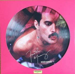 Freddie Mercury Never Boring Lp Pd Queen LIM EDITION ONLY 2,  019 COPY’S WORLD 3