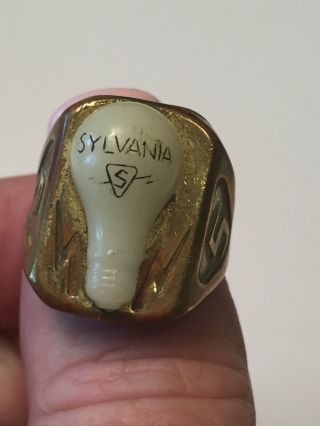 Buck Rogers Sylvania Tv Glow - In - Dark Premium Ring