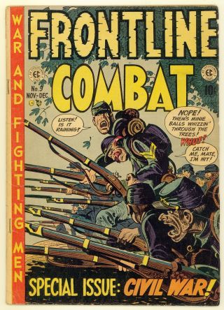 Frontline Combat 9 (1952) Vg 4.  0 Harvey Kurtzman War Ec Comics