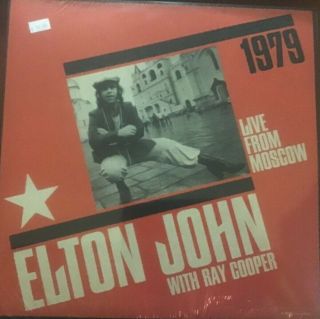 Elton John With Ray Cooper Live From Moscow 1979 180 Gram Lp