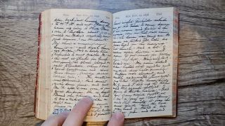 Circa 1898 Handwritten Diary Female Author Attends Vassar Collage Fascinating